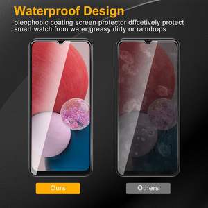 Защитное закаленное стекло для <span class=keywords><strong>Samsung</strong></span> для Galaxy A15, 5 г, 6,5 дюймов, твердость 9 ч, черный, Анти-шпион - Product Image 4