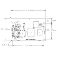 Geniatech SOM-3576 para Sistema ARM, Procesador AIOT de Ocho Núcleos y 64 Bits, Android 14/Debian 12, Placa Base de Desarrollo Rockchip RK3576
