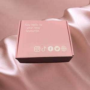 Boîtes d'expédition en carton ondulé, emballages en papier kraft pliables, logo personnalisé en gros - Product Image 5