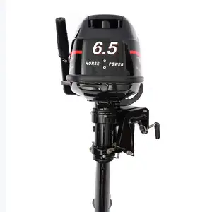 NEW 6.5HP 4-Stroke Marine Outboard Motor Boat Engine Short Shaft For Fishing Boat 123cc Water Cooling System CDI Propeller 4800W