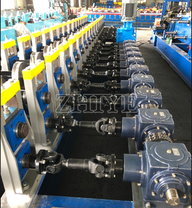 Thép tốc độ cao kệ lưu trữ Pallet thẳng đứng giá cuộn hình thành máy kho siêu thị dây chuyền sản xuất kim loại - Product Image 5