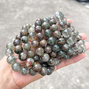 คริสตัลธรรมชาติสำหรับผู้ชายและผู้หญิงผีควอตซ์สีเขียวในสวนที่ทันสมัย - Product Image 3