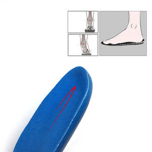 Coussinets orthopédiques en silicone 3/4 longueur pour chaussures, coussinets en gel pour la correction de la voûte plantaire, semelles de soutien de la voûte plantaire - Product Image 4