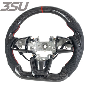 Volante de Fibra de Carbono Personalizado para Kia <span class=keywords><strong>Stinger</strong></span> 2018-2024, para Modelos Sedán GT, GTS, GT1, GT2, GT-Line, Estilo Universal - Product Image 2