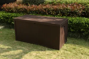 Große Hausgarten Kunststoff Lagerung Outdoor Storage Pool Deck Box für den Garten