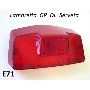 Feu arrière de type CEV Lambretta DL/GP + Serveta modèles récents - Product Image 1