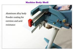 Machine de conditionnement Machine verticale de scellage à haute efficacité Scelleuse commerciale de sacs en plastique Mini taille Pédale magnétique électrique - Product Image 5