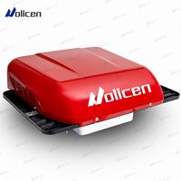 Climatiseur de toit 24V à faible bruit et installation facile, sortie d'air arrière, climatiseur 12V pour camping-cars, bus, camions, bateaux