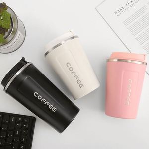Mug de voyage isotherme à double paroi en acier inoxydable 2024 avec couvercle pour café ou thé à emporter - Product Image 4