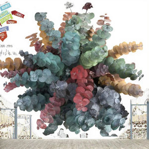 Plantas colgantes de dólar de plata auténtica natural al por mayor hojas de eucalipto preservadas secas para decoraciones de ducha de boda en casa - Product Image 6