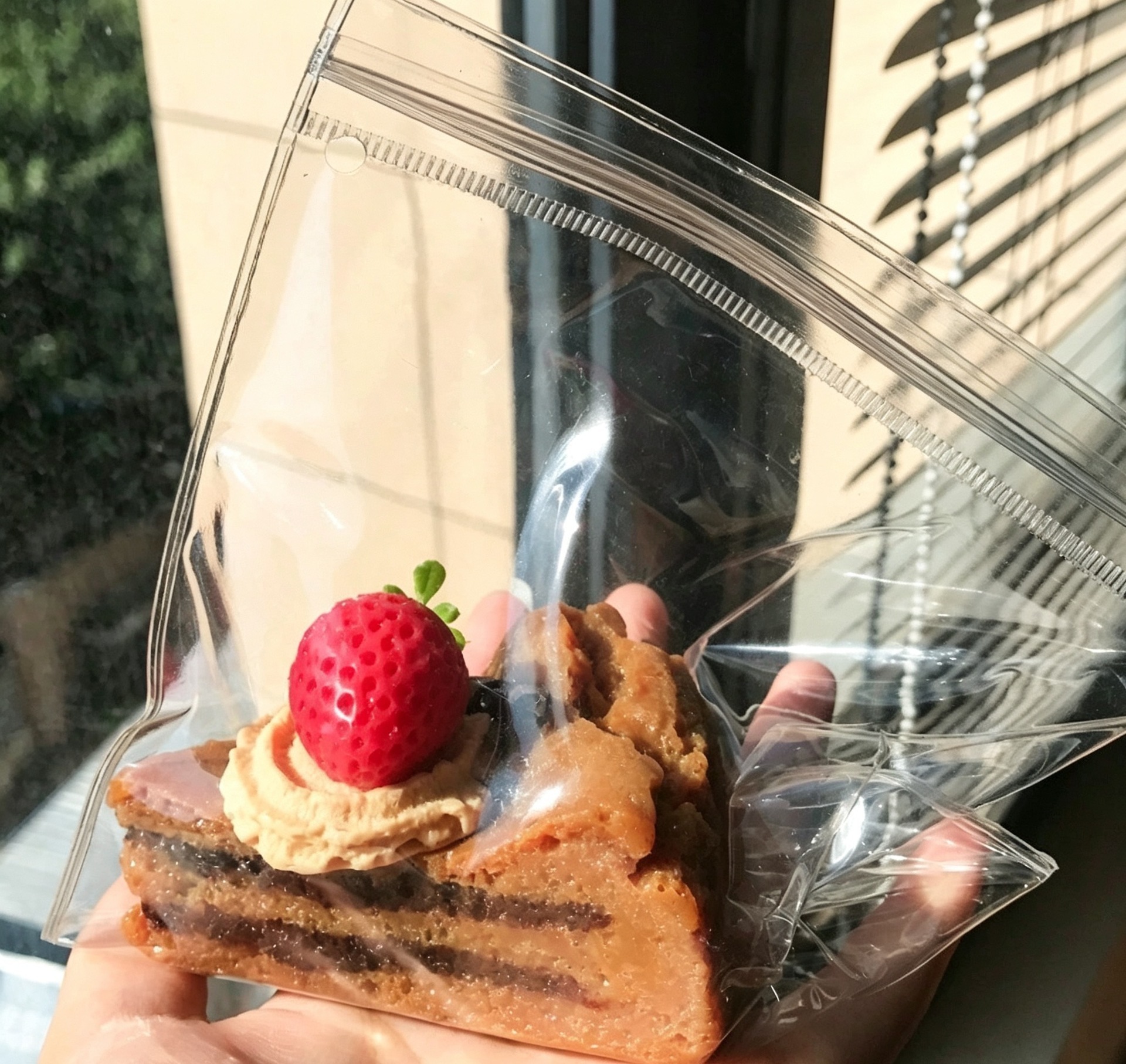 Cheesecake al cioccolato e fragola