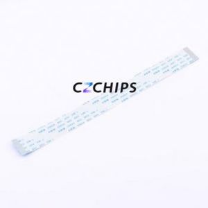 YTC05A-28P-150-4-8 FFC Cable (Flexible Flat Cable) P=0.5mm Connector 28P 0.5mm Non-Inverting 15cm - Product Image 1