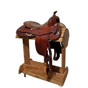 Horse Riding English Saddle with <b>Leather</b> and Plastic Tree Customized Made in India - Product Image 5