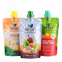 Doypack En Gros Personnalisable 150ml 200ml 300ml Qualité Alimentaire Pour Jus, Poche Stérilisable, Sachet Alimentaire Bébé, Poche Debout Avec Bec Verseur Pour Purée