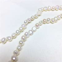 Collier pendentif perle d'eau douce Edison 5mm 7mm, chaîne torsadée Singapour plaquée argent/or, unisexe, tendance, cadeau, vente en gros