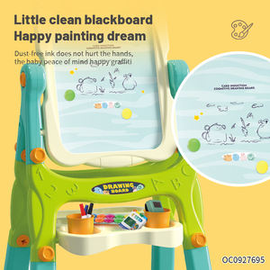 2in1 การเรียนรู้แม่เหล็กสองด้านเด็กพลาสติกลบกระดานวาดภาพชุดของเล่น - Product Image 4