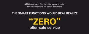 Répéteur de signal double bande haute puissance ATNJ adapté aux fréquences 900 et 2100 MHz pour 2G/3G avec écran LCD - Product Image 5