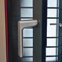 Ventanas de Aluminio de Alto Rendimiento con Apertura Exterior 6060 T66, con Doble Vidrio Templado Low-E