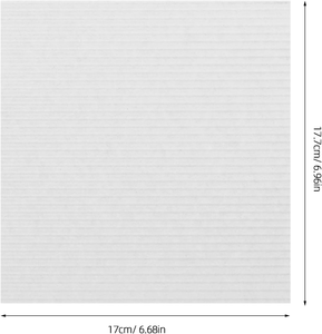 Papiers de cuisson ondulés pour pizza, inserts carrés résistants à l'eau pour boîtes à pizza, pour restaurants et usage domestique - Product Image 2