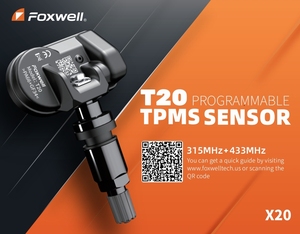 Foxwell เซ็นเซอร์ระบบตรวจวัดแรงดันลมยาง T20, เซ็นเซอร์ระบบตรวจวัดแรงดันลมยางรถแบบสากลเซ็นเซอร์ MX คล้ายกับที่เปิดใช้งาน HUF เซ็นเซอร์ Schrader <span class=keywords><strong>EZ</strong></span> - Product Image 2