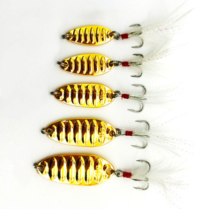 Cuillère à pê<span class=keywords><strong>cher</strong></span> en gros Cuillère en métal Leurre de pêche sur glace Jig Leurres de pêche bon marché pour poissons de petite et moyenne taille - Product Image 3