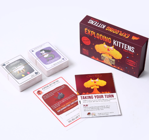 YY Exploding Kittens en Español, Juego de Mesa Educativo Portátil de Papel para Fiestas Familiares, Adultos y Niños - Product Image 5