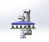 Nuevo Robot Colaborativo Industrial de 10 kg, Brazo Robótico de Recolección con Motor y Caja de Cambios, 6 Ejes, IP54, para Paletización de 30 Piezas de Pan