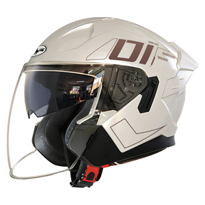 Casques de moto unisexes à double lentille en ABS, casque de vélo, casque de moto pour adultes, protection de la tête, casque de moto - Product Image 1