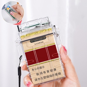 Không thấm nước giữ thuốc lá điện tử sạc Thuốc lá nhẹ hơn trường hợp với USB nhẹ hơn - Product Image 6