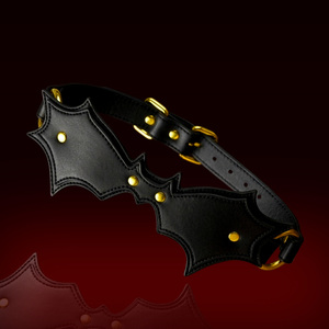 Antifaz de Cuero Estilo Murciélago BDSM, Antifaz Ajustable para Juegos de Rol, Juguete Sexual para Adultos, Cosplay Fetichista - Product Image 4