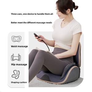 Cojín de Masaje Eléctrico Multifuncional Plegable para el Hogar, con Bolsas de Aire, Vibración, Calor, 20 Cabezales, Función de Moldeado de Cintura - Product Image 3