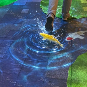 Proyector de Piso Interactivo para Exteriores de 1920x1200 con 3800 Lúmenes y 80 Temas de Juego para Proyección en Suelos de Parques Infantiles - Product Image 2