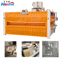 Machine de presse à chaud industrielle pour l'impression de motifs sur panneaux muraux 3D, ardoises artificielles en quartz, marbre, carreaux de céramique et plaques métalliques