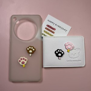 แผ่นยางนิ่ม PVC ลายอุ้งเท้าแมว อุปกรณ์ตกแต่ง DIY สำหรับเคสมือถือ รองเท้า ตู้เย็น แม่เหล็กติดตู้เย็น ลายการ์ตูนน่ารัก - Product Image 1