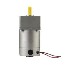Motor DC elektrik kecil 40W 24V 1800RPM 70MM, efisiensi tinggi dengan rasio Gearbox 2-300K untuk Robot