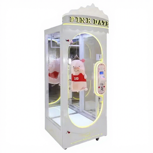 Hot <b>Sale</b> Customized Colors Stainless Steel 1 Year Coin Operated Educational Game <b>Machine</b> Gift <b>Vending</b> Arcade Claw <b>Machine</b> for - Product Image 1