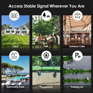 WiFi Extender WAVLINK Router WiFi6 AX3000 Dual Band nirkabel luar ruangan poin akses IP67 WiFi Router - Product Image 3