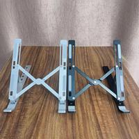 Support d'ordinateur portable réglable en hauteur de table portable, support vertical pour ordinateur portable, support de refroidissement en alliage d'aluminium pour ordinateur portable