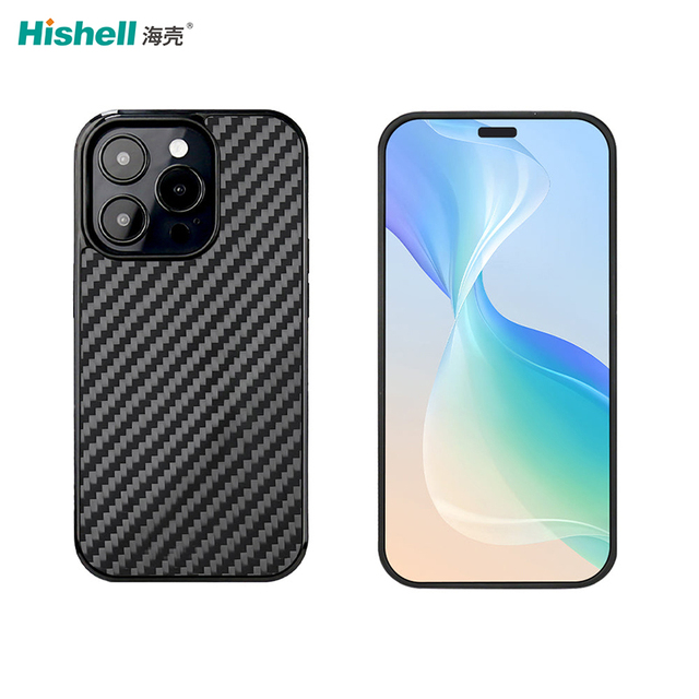 Magnetic Carbon Fiber Aramid Texture Slim Dry Hard Pc Phone Cover Carbon Fiber Phone Case for iPhone 16 Pro Max Carbon Case