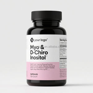 Capsules de soutien ovarien OEM Myo Inositol D Chiro Inositol DIM Supplément d'acide folique pour le cycle d'équilibre hormonal - Product Image 4