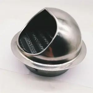 100 Mm Air Vent Cover Stainless Steel Ball Weather Louver
