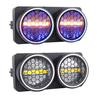 Luz LED Retro COB de 200W para Discoteca, Fiesta, Club, Escenario, RGB, Control DMX512, Efecto Matriz, Decoración de Fondo, Ra80, Regulable