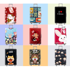 Hot Bán Biểu Tượng Tùy Chỉnh Du Lịch Hành Lý Bảo Vệ Căng Polyester Bìa Cho Thư Thân Cây Và Vali Bảo Vệ Vali Bìa - Product Image 6