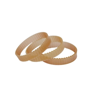 1.5gt GT2 5mm 6mm 9mm 10mm 12mm 15mm 30mm mở kết thúc <span class=keywords><strong>PU</strong></span> với dây/cao su với sợi thủy tinh trắng/đen thời gian vành đai - Product Image 6
