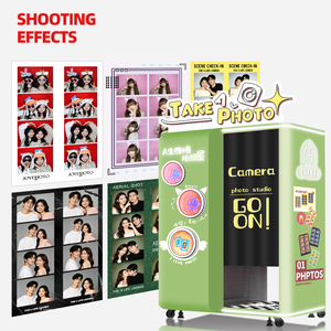 Cabina <span class=keywords><strong>de</strong></span> Fotos Instantánea Todo en Uno con Pantalla Automática para Centros Comerciales, con Diseño Moderno - Product Image 3