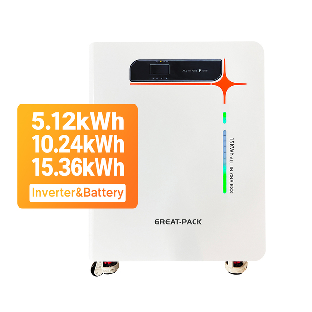 All in One Inverter and Lithium Battery 5kwh 10kwh 15kwh Energy Storage System Battery Charging