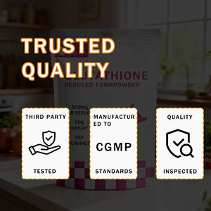 ลิโปโซมสารอาหาร ลิโปโซมแอลกลูตาไธโอน ผงสีขาวถึงเหลืองอ่อน แอลกลูตาไธโอน  รับผลิตตามสั่ง - Product Image 3