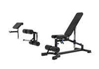 Banc de musculation commercial réglable en acier, équipement de gym multifonctionnel pour presse à poulies, stable, robuste et sûr