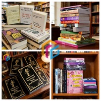 Éditions limitées personnalisées de livres et de romans, impression personnalisée de romans avec bords vaporisés, publication et impression de livres reliés