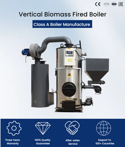 Industriële kokosnootschil vergasser 700 kg 1000 kg biomassa houtpellet rijstschil stoomgenerator ketel prijs - Product Image 2